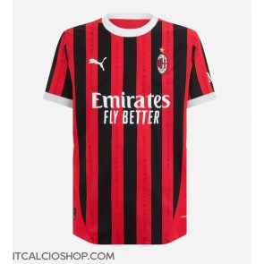 AC Milan Prima Maglia 2024-25 Manica Corta